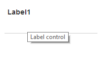 Bubble help on a Label control